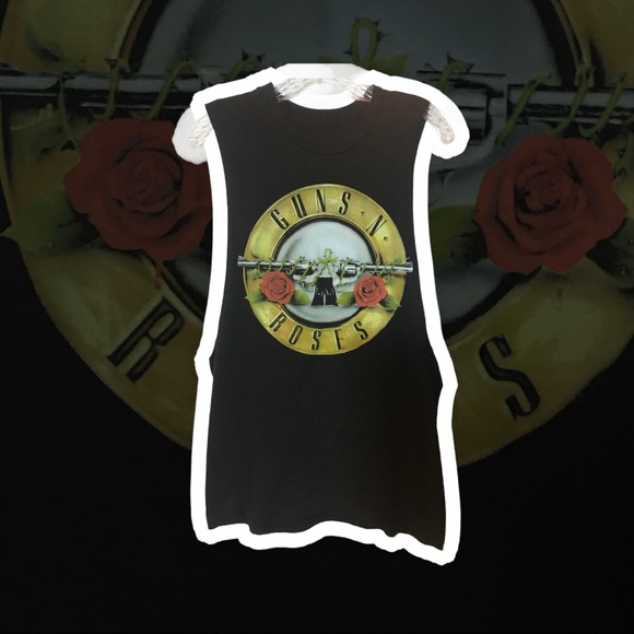 Guns & Roses Band Cut-Off Tank - Picture 1 of 2